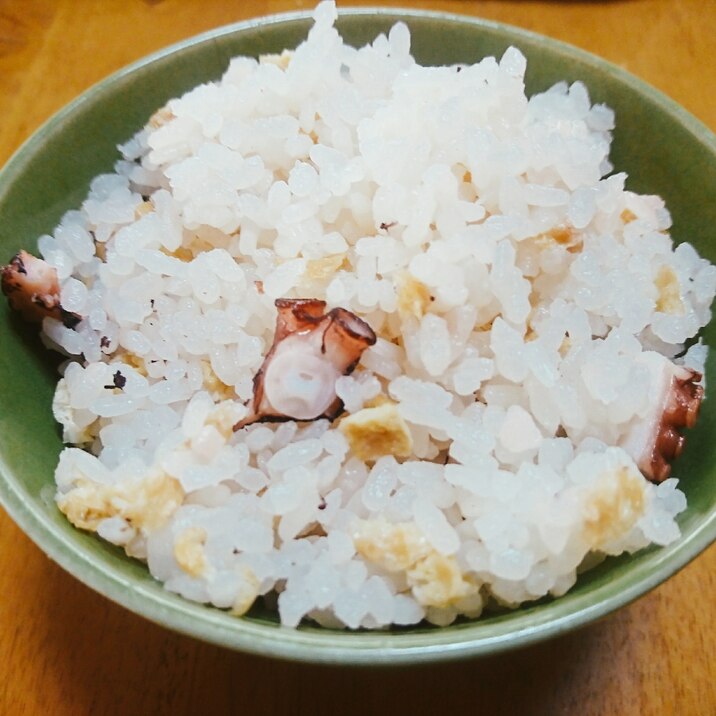 油揚げとタコの炊き込みご飯 レシピ 作り方 By たねがしま 楽天レシピ 油揚げとタコの炊き込みご飯 レシピ 作り方 By たねがしま 楽天レシピ